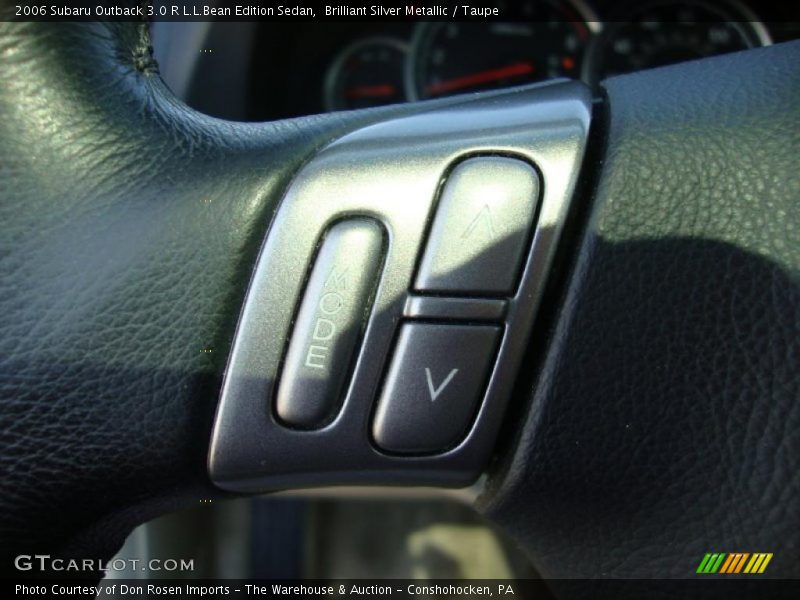 Brilliant Silver Metallic / Taupe 2006 Subaru Outback 3.0 R L.L.Bean Edition Sedan