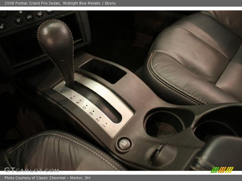 Midnight Blue Metallic / Ebony 2008 Pontiac Grand Prix Sedan