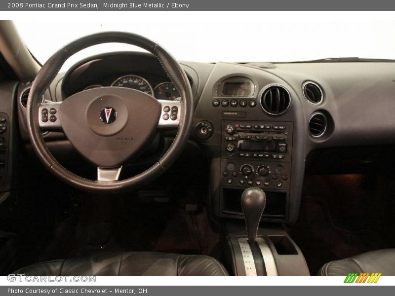 Midnight Blue Metallic / Ebony 2008 Pontiac Grand Prix Sedan