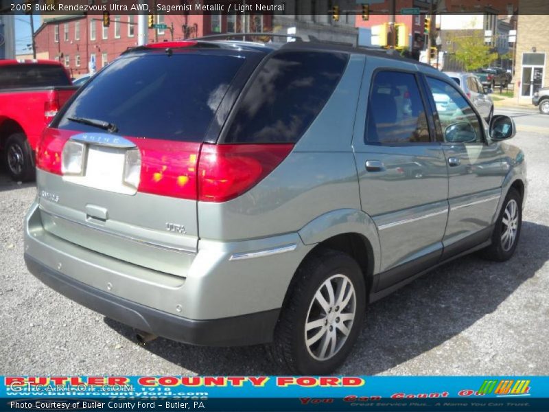 Sagemist Metallic / Light Neutral 2005 Buick Rendezvous Ultra AWD