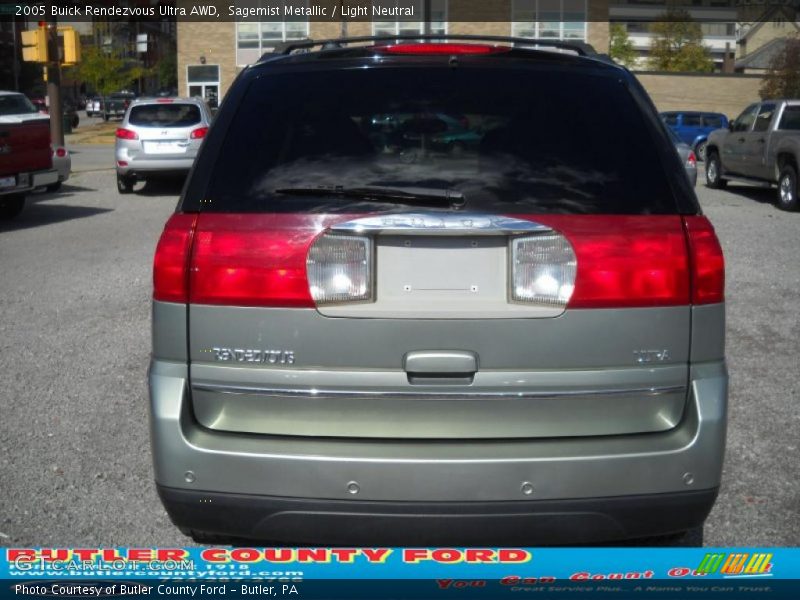 Sagemist Metallic / Light Neutral 2005 Buick Rendezvous Ultra AWD