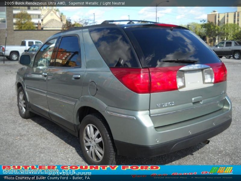 Sagemist Metallic / Light Neutral 2005 Buick Rendezvous Ultra AWD