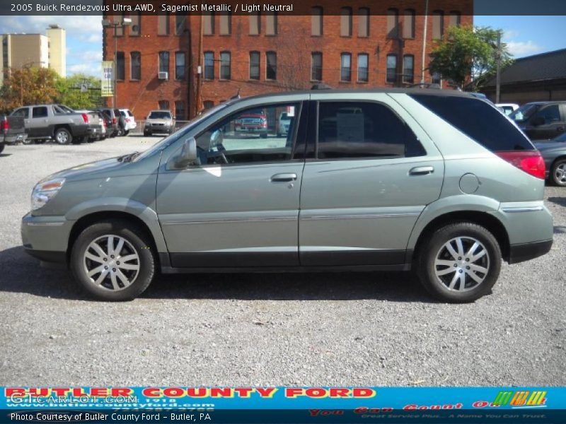 Sagemist Metallic / Light Neutral 2005 Buick Rendezvous Ultra AWD