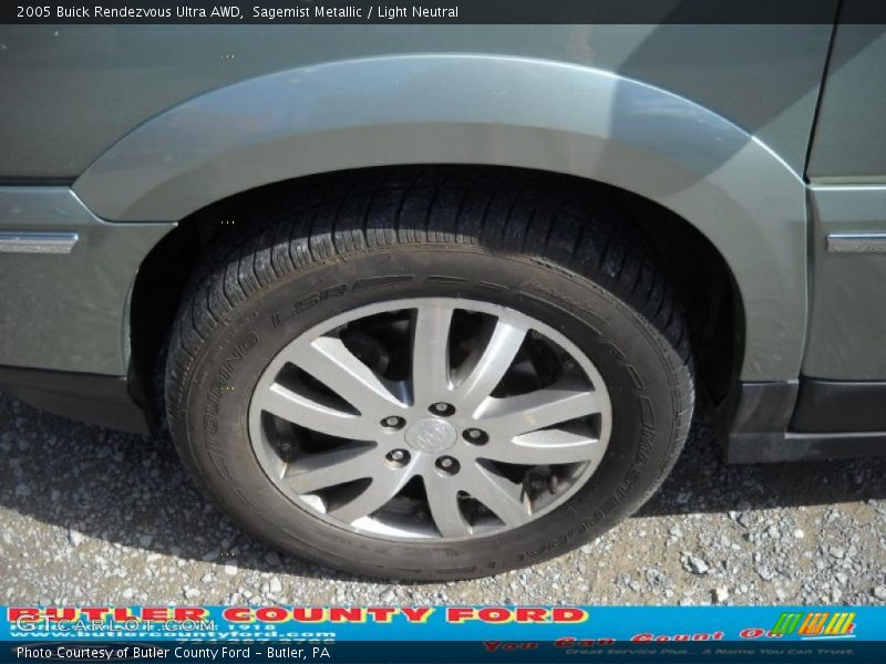 Sagemist Metallic / Light Neutral 2005 Buick Rendezvous Ultra AWD