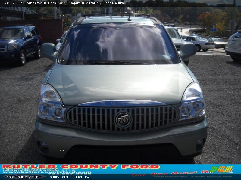 Sagemist Metallic / Light Neutral 2005 Buick Rendezvous Ultra AWD