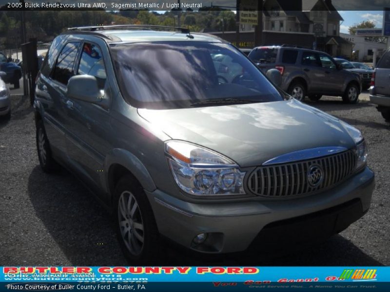 Sagemist Metallic / Light Neutral 2005 Buick Rendezvous Ultra AWD