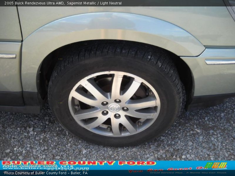 Sagemist Metallic / Light Neutral 2005 Buick Rendezvous Ultra AWD