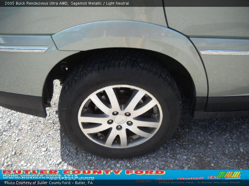 Sagemist Metallic / Light Neutral 2005 Buick Rendezvous Ultra AWD