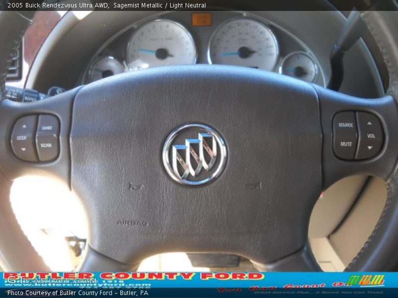Sagemist Metallic / Light Neutral 2005 Buick Rendezvous Ultra AWD