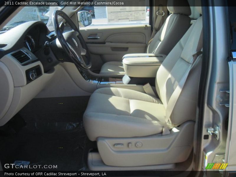 Gold Mist Metallic / Cashmere/Cocoa 2011 Cadillac Escalade Luxury