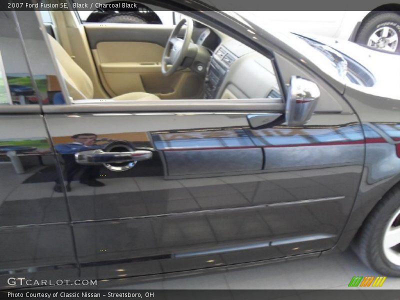 Black / Charcoal Black 2007 Ford Fusion SE
