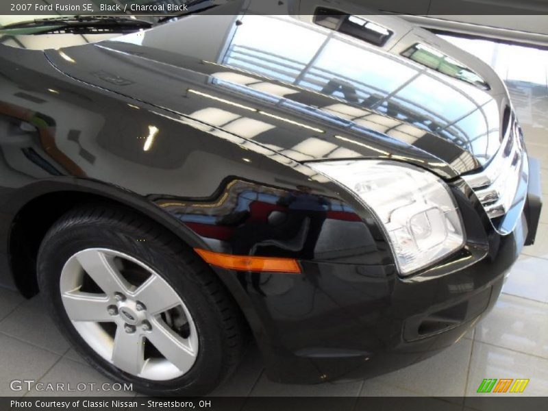 Black / Charcoal Black 2007 Ford Fusion SE