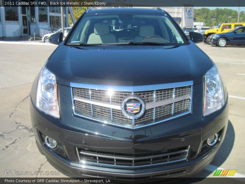Black Ice Metallic / Shale/Ebony 2011 Cadillac SRX FWD