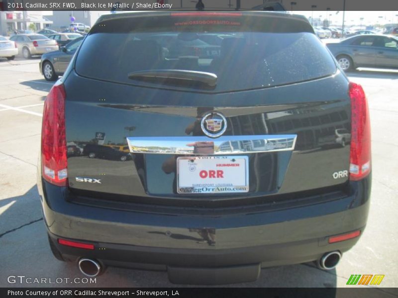 Black Ice Metallic / Shale/Ebony 2011 Cadillac SRX FWD