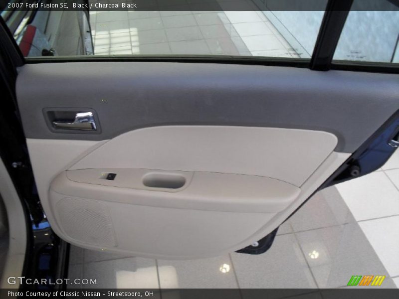 Black / Charcoal Black 2007 Ford Fusion SE