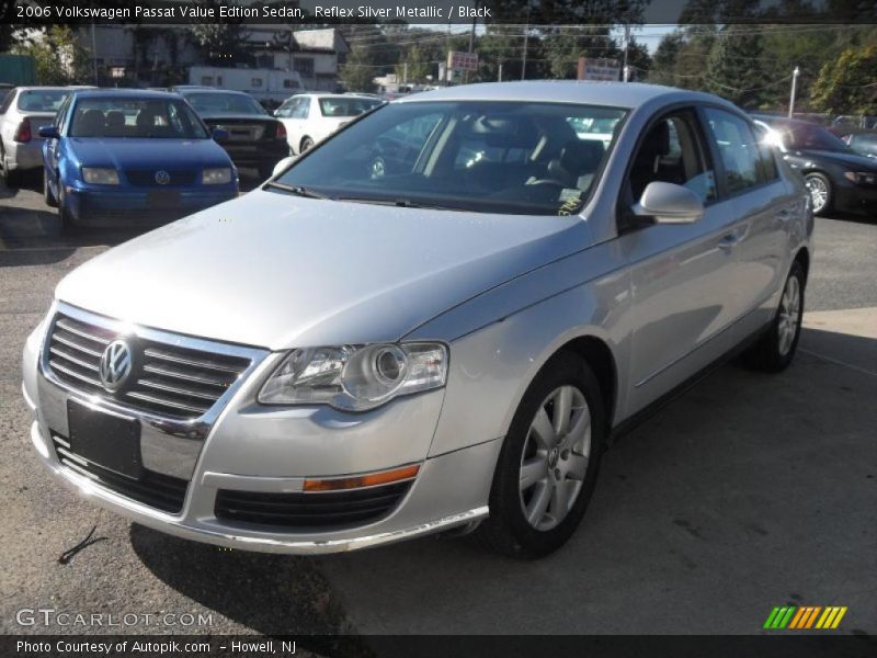 Reflex Silver Metallic / Black 2006 Volkswagen Passat Value Edtion Sedan