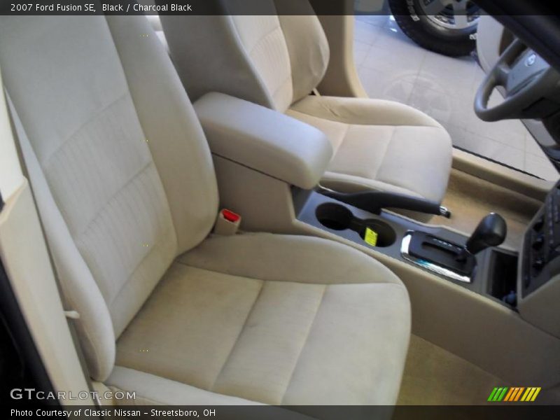 Black / Charcoal Black 2007 Ford Fusion SE