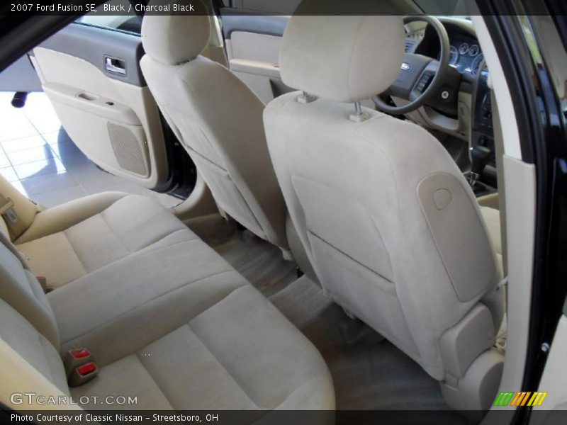 Black / Charcoal Black 2007 Ford Fusion SE