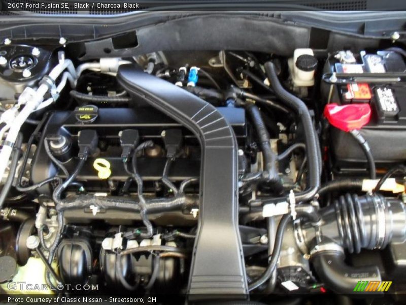 Black / Charcoal Black 2007 Ford Fusion SE