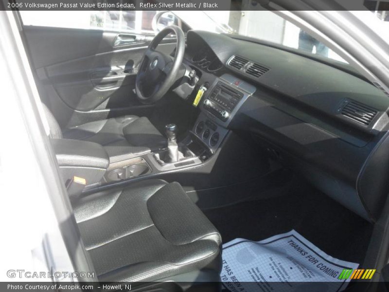 Reflex Silver Metallic / Black 2006 Volkswagen Passat Value Edtion Sedan