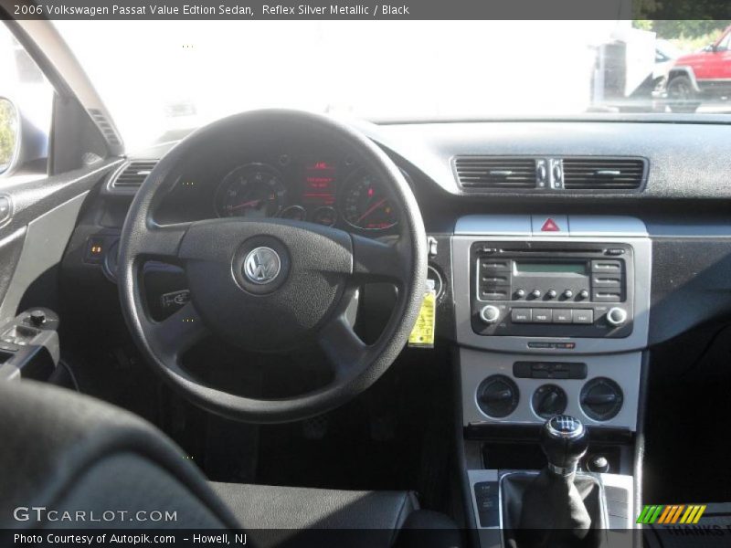 Reflex Silver Metallic / Black 2006 Volkswagen Passat Value Edtion Sedan