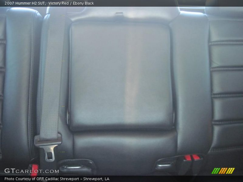 Victory Red / Ebony Black 2007 Hummer H2 SUT