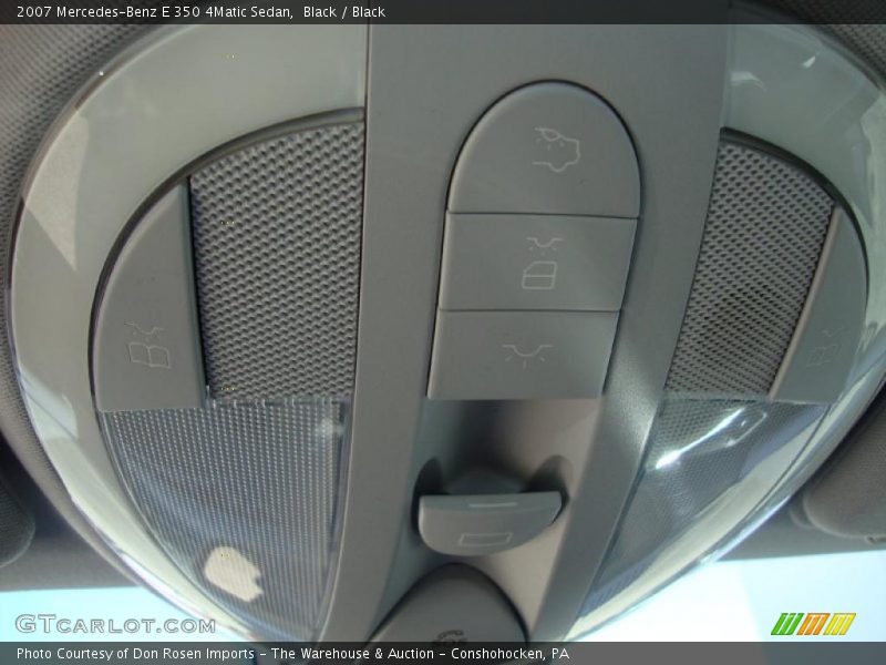 Black / Black 2007 Mercedes-Benz E 350 4Matic Sedan