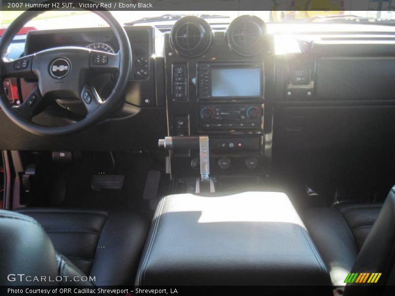 Victory Red / Ebony Black 2007 Hummer H2 SUT