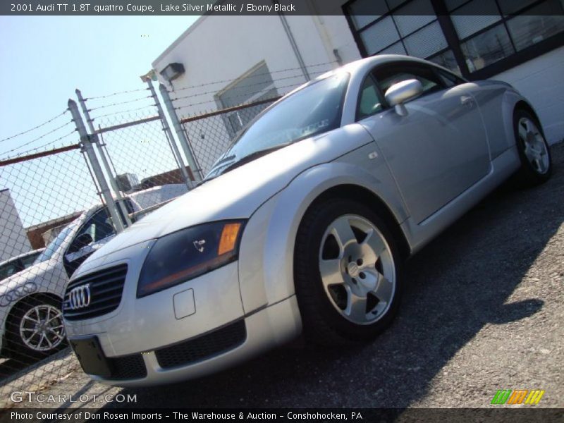 Lake Silver Metallic / Ebony Black 2001 Audi TT 1.8T quattro Coupe