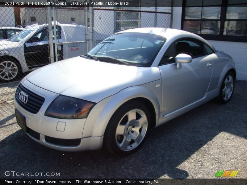 Lake Silver Metallic / Ebony Black 2001 Audi TT 1.8T quattro Coupe