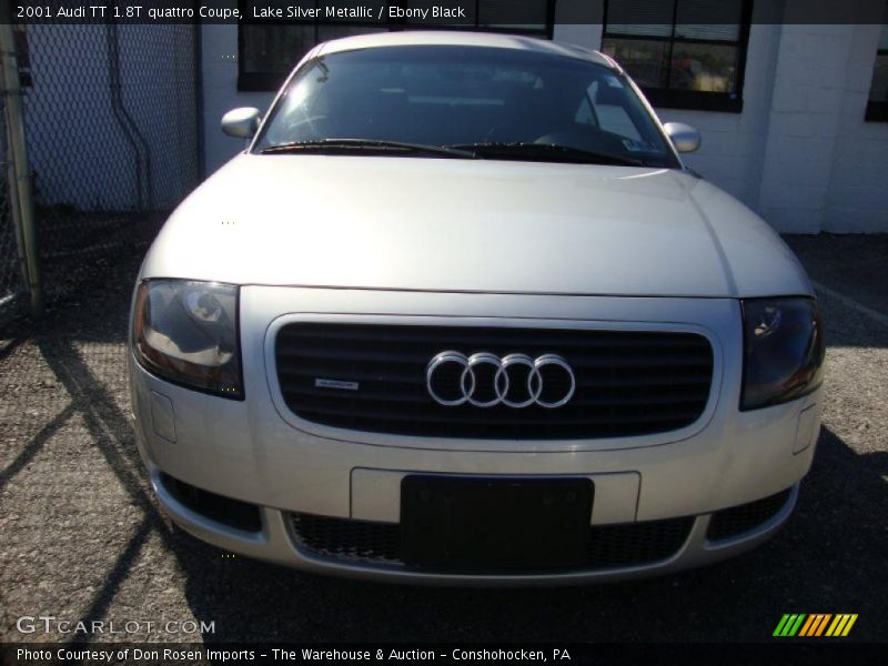 Lake Silver Metallic / Ebony Black 2001 Audi TT 1.8T quattro Coupe