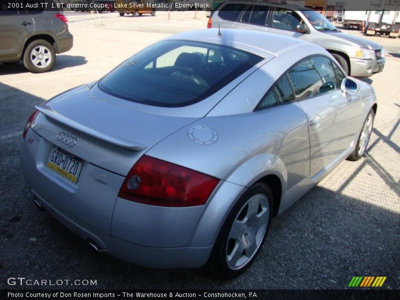Lake Silver Metallic / Ebony Black 2001 Audi TT 1.8T quattro Coupe