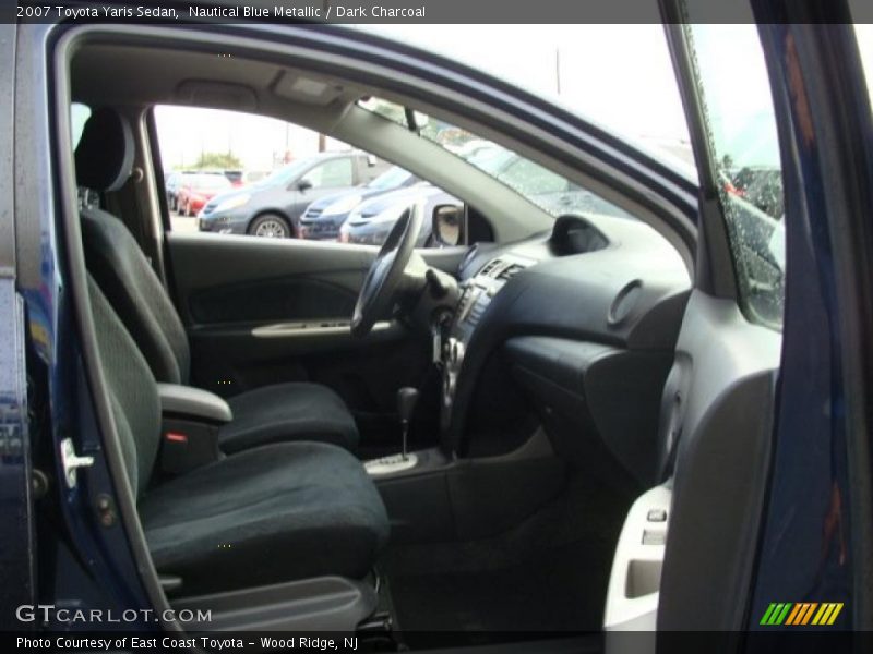 Nautical Blue Metallic / Dark Charcoal 2007 Toyota Yaris Sedan