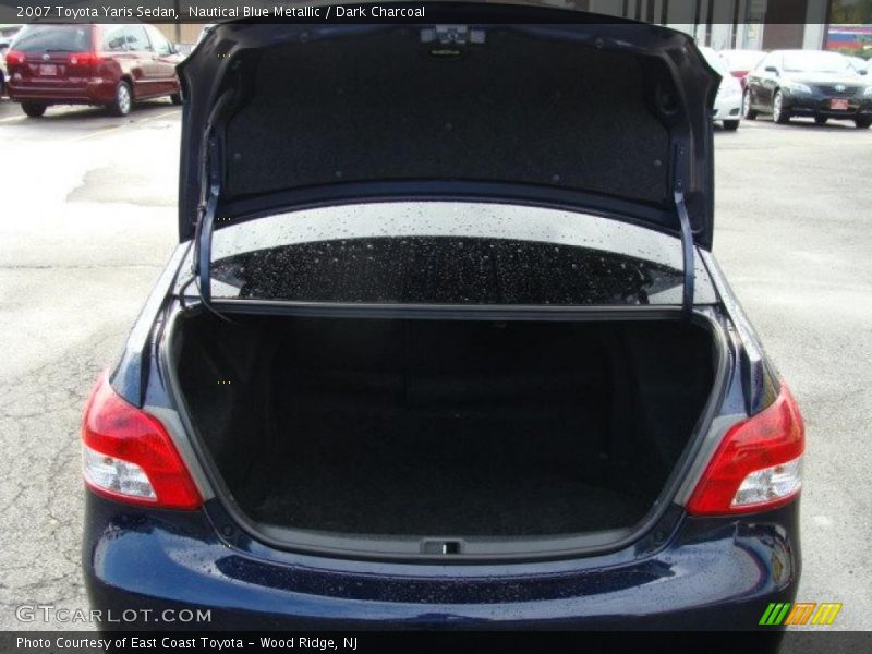 Nautical Blue Metallic / Dark Charcoal 2007 Toyota Yaris Sedan