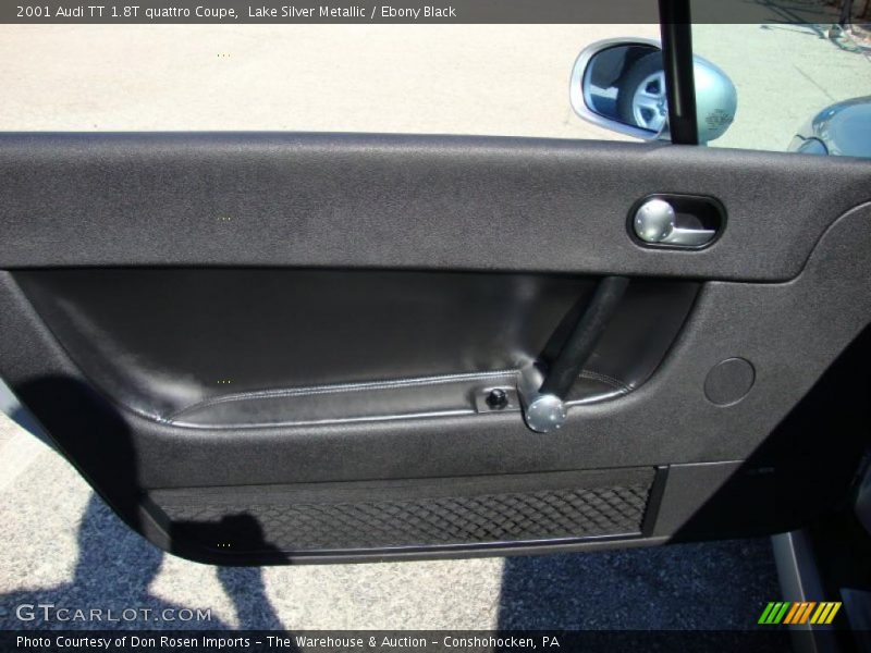 Lake Silver Metallic / Ebony Black 2001 Audi TT 1.8T quattro Coupe