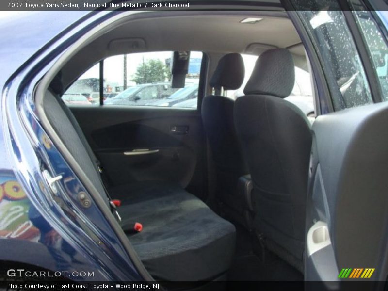 Nautical Blue Metallic / Dark Charcoal 2007 Toyota Yaris Sedan