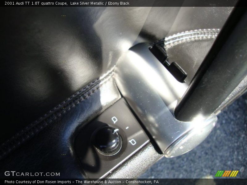 Lake Silver Metallic / Ebony Black 2001 Audi TT 1.8T quattro Coupe