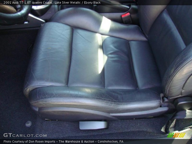 Lake Silver Metallic / Ebony Black 2001 Audi TT 1.8T quattro Coupe