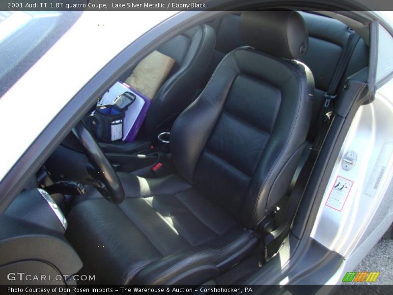 Lake Silver Metallic / Ebony Black 2001 Audi TT 1.8T quattro Coupe