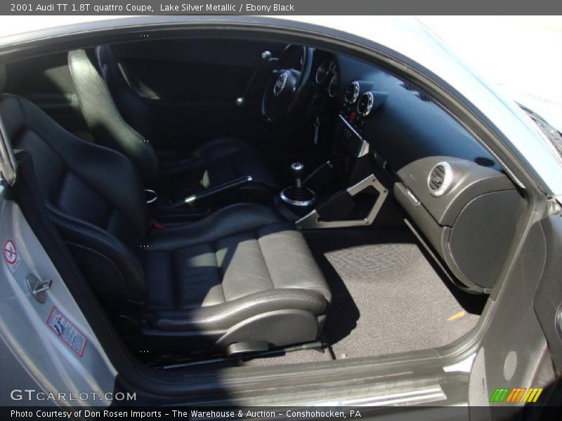 Lake Silver Metallic / Ebony Black 2001 Audi TT 1.8T quattro Coupe