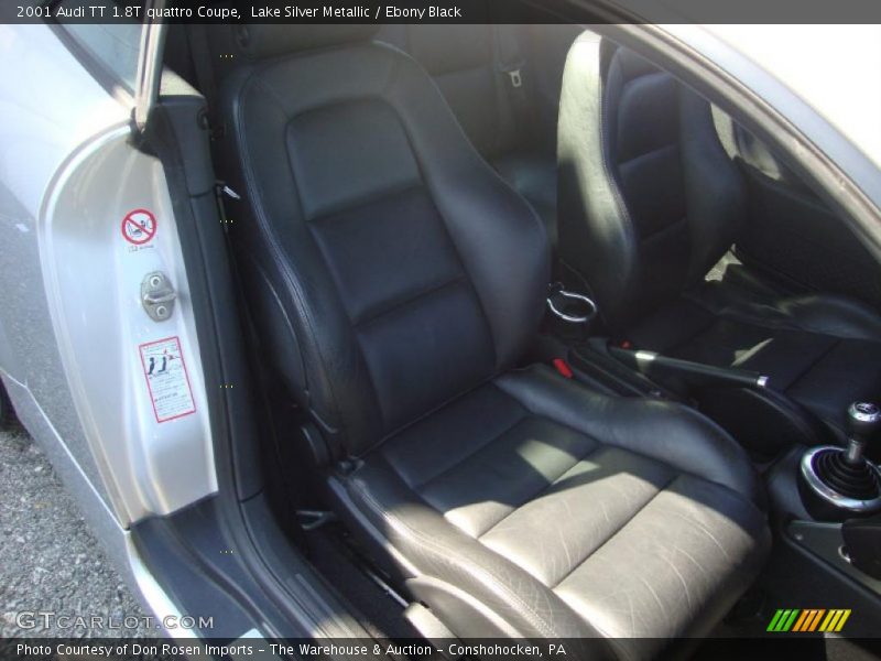 Lake Silver Metallic / Ebony Black 2001 Audi TT 1.8T quattro Coupe