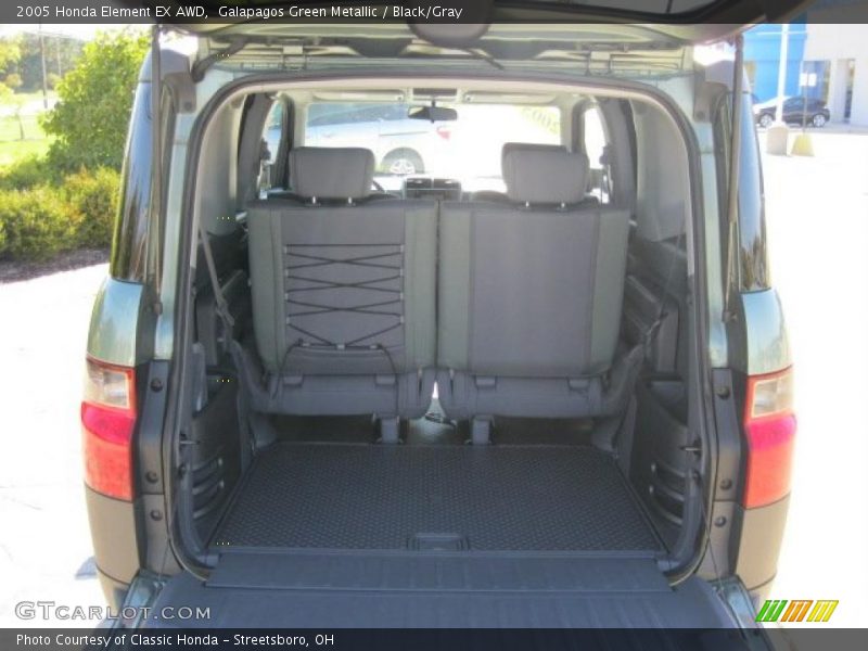 Galapagos Green Metallic / Black/Gray 2005 Honda Element EX AWD