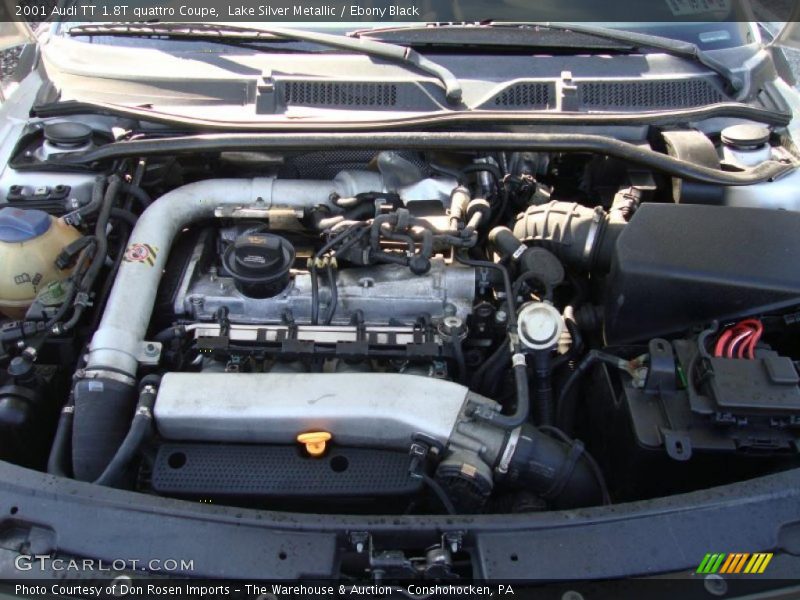 Lake Silver Metallic / Ebony Black 2001 Audi TT 1.8T quattro Coupe