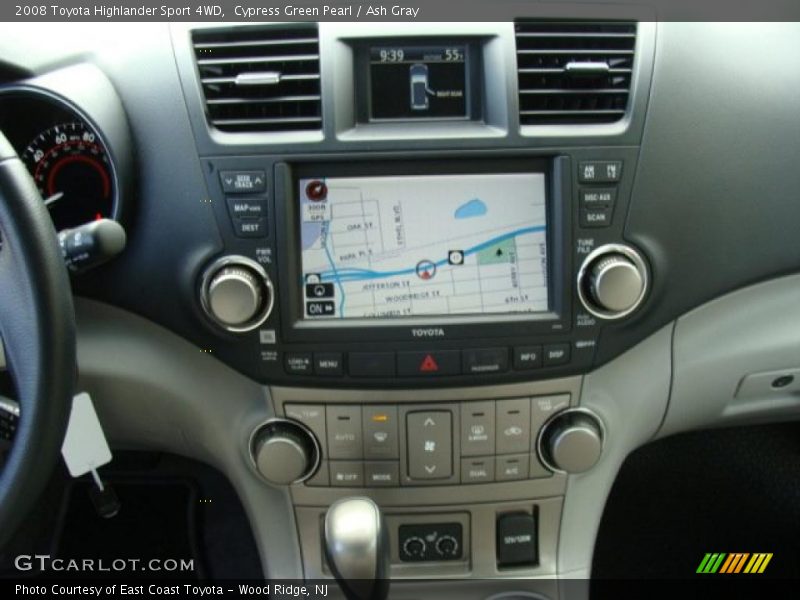 Cypress Green Pearl / Ash Gray 2008 Toyota Highlander Sport 4WD