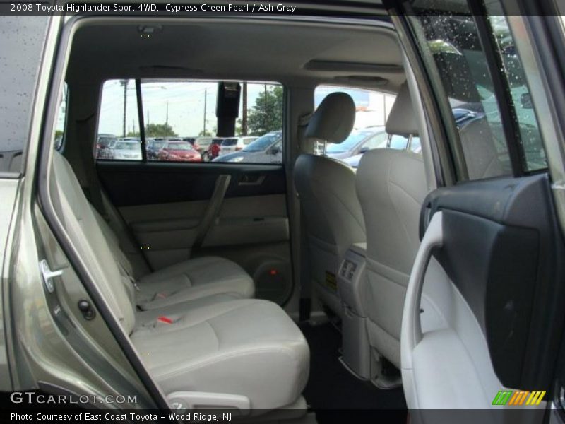 Cypress Green Pearl / Ash Gray 2008 Toyota Highlander Sport 4WD