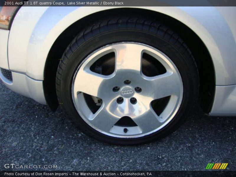 Lake Silver Metallic / Ebony Black 2001 Audi TT 1.8T quattro Coupe