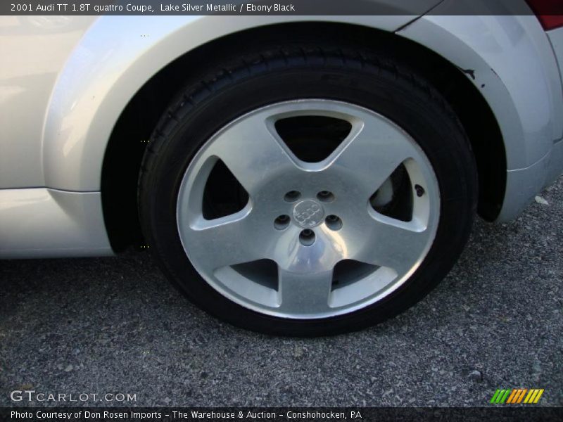 Lake Silver Metallic / Ebony Black 2001 Audi TT 1.8T quattro Coupe