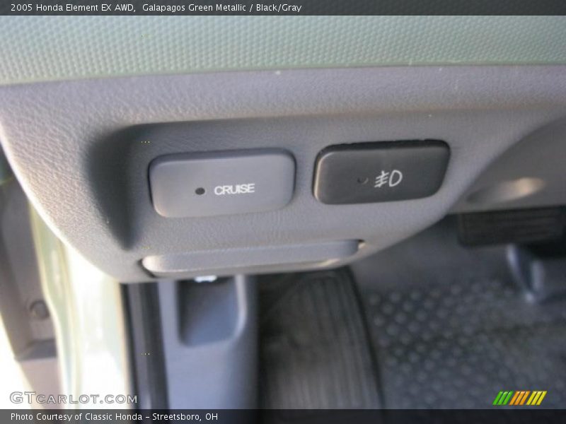 Galapagos Green Metallic / Black/Gray 2005 Honda Element EX AWD