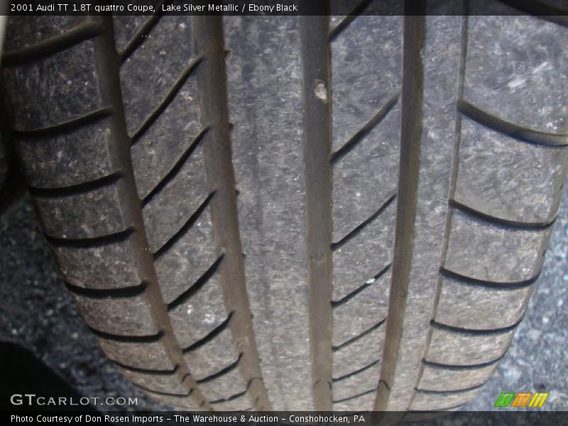Lake Silver Metallic / Ebony Black 2001 Audi TT 1.8T quattro Coupe