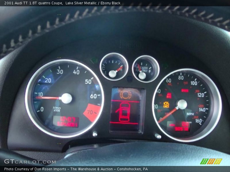 Lake Silver Metallic / Ebony Black 2001 Audi TT 1.8T quattro Coupe